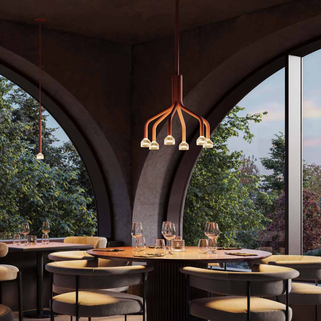 Tulip Chandelier