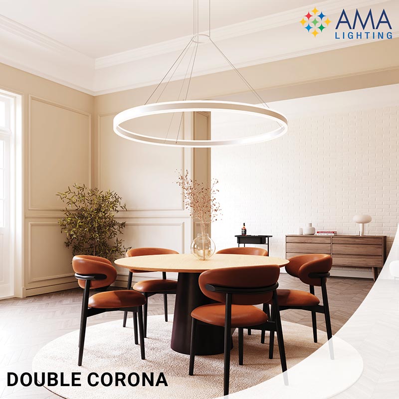 Double Corona Ring Pendant