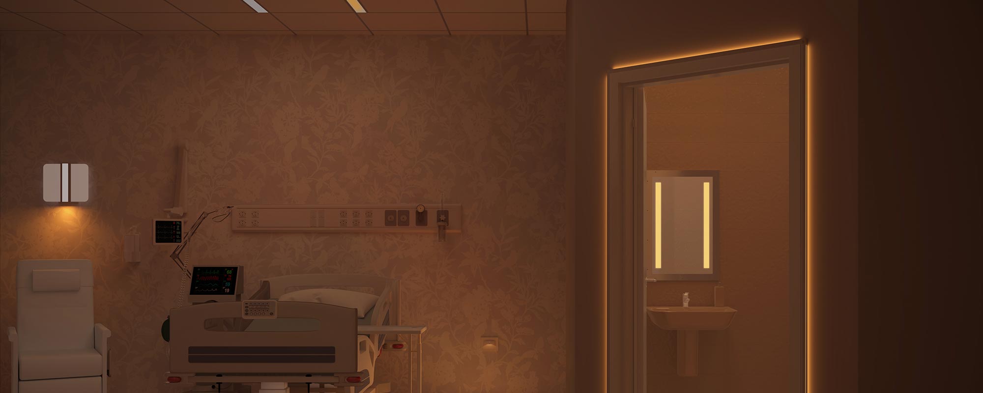 To coincide with Wellness Month, we’re showcasing lighting solutions designed to support health and well-being across a variety of applications. From promoting healing to enhancing performance, these fixtures go beyond industry standards to put human needs first. Discover how lighting for well-being can benefit your next project!